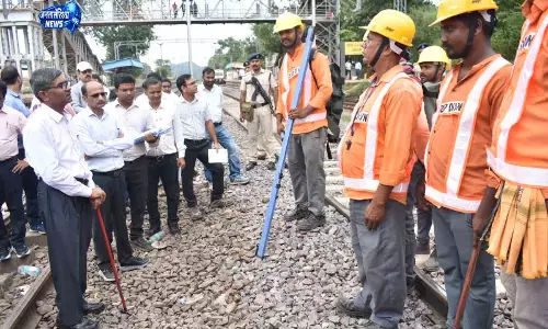 ईसीओआर जीएम ने टिटलागढ़-मुनिगुडा खंड का निरीक्षण किया