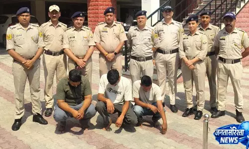 घुमारवीं पुलिस ने पकड़ी 4 किलो 100 ग्राम चरस, मंडी के 3 तस्कर गिरफ्तार
