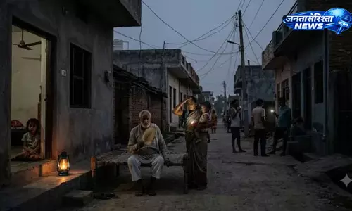 UP : भीषण गर्मी में बिजली संकट से लोग परेशान