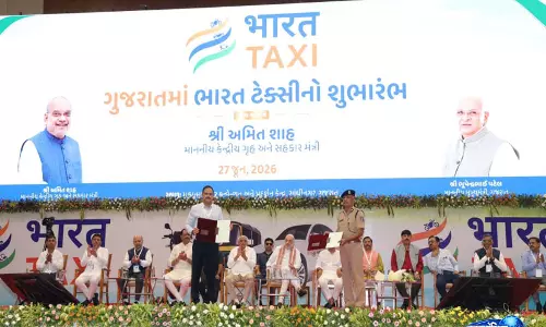 Gujarat पुलिस और भारत टैक्सी के बीच समझौता, सुरक्षा और शहरी मोबिलिटी होगी बेहतर