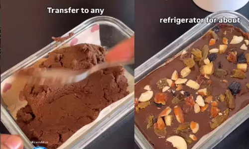 Just 10 minutes में तैयार होगी हेल्दी ब्राउनी, no-bake recipe  वायरल