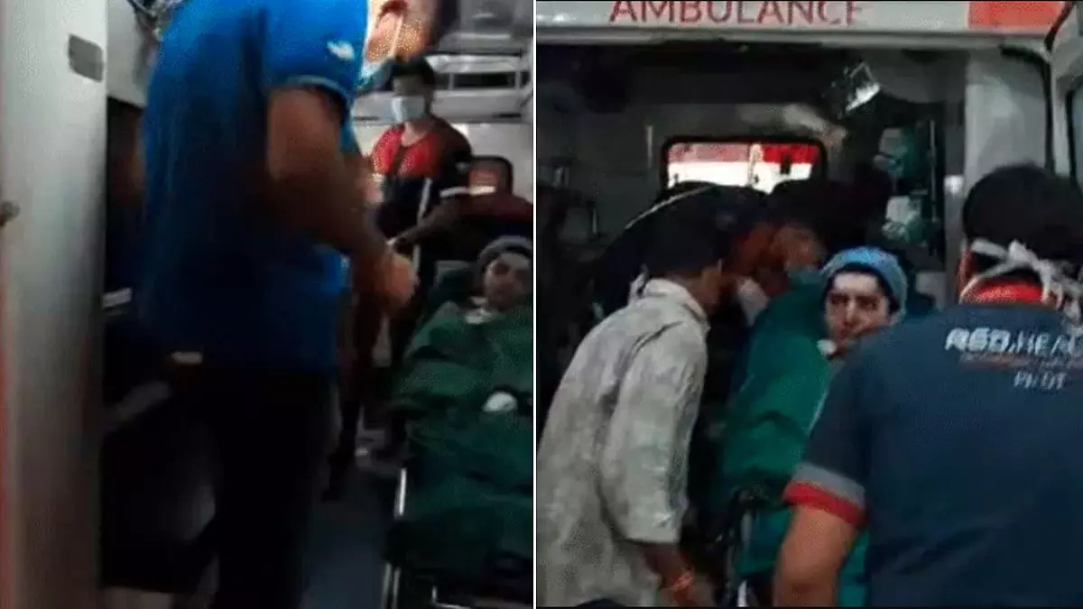 Indore गैस धमाका: गंभीर रूप से झुलसी जिनी झाला को अहमदाबाद एयरलिफ्ट Indore गैस धमाका: गंभीर रूप से झुलसी जिनी झाला को अहमदाबाद एयरलिफ्ट