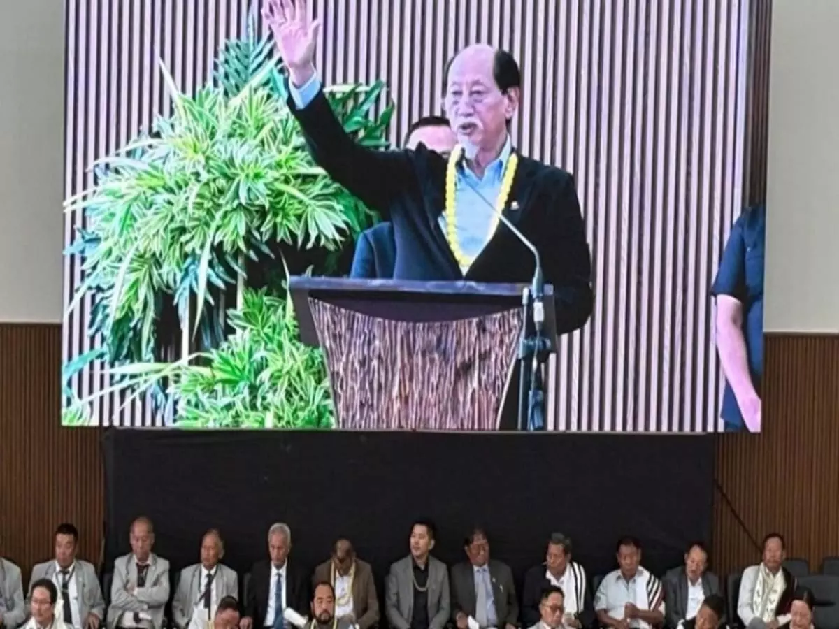 Nagaland CM नेफ्यू रियो ने नागा एकता और 2027 की जनगणना की सही गिनती की अपील की Nagaland CM नेफ्यू रियो ने नागा एकता और 2027 की जनगणना की सही गिनती की अपील की