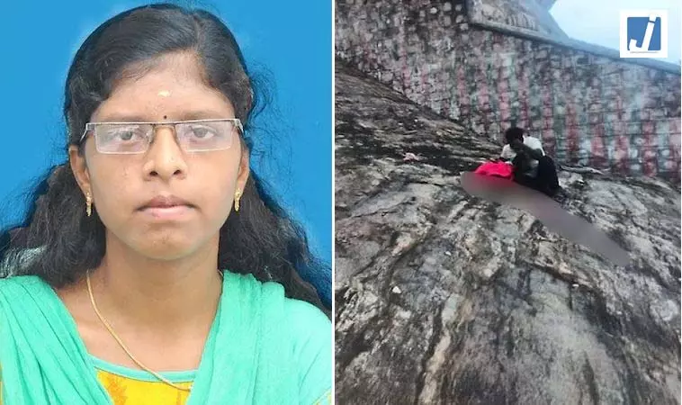 बंदरों के झुंड से बचने की कोशिश में नवविवाहिता की गिरकर मौत, हादसा पति के सामने हुआ बंदरों के झुंड से बचने की कोशिश में नवविवाहिता की गिरकर मौत, हादसा पति के सामने हुआ