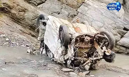 Chamba चुराह में कार गहरी खाई में गिरने से 4 की मौत