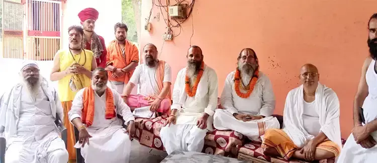 Haridwar: श्रीमहंत राजेंद्र दास महाराज के सम्मान में स्वागत समारोह आयोजित