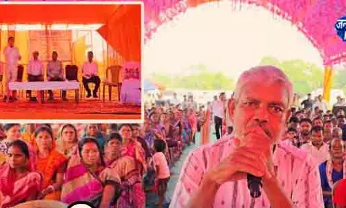 Kendujhar इस्पात संयंत्र पर ग्राम सभा आयोजित की गई