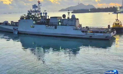 INS तरकश और INS इक्षक सेशेल्स के राष्ट्रीय दिवस समारोह में हिस्सा लेंगे