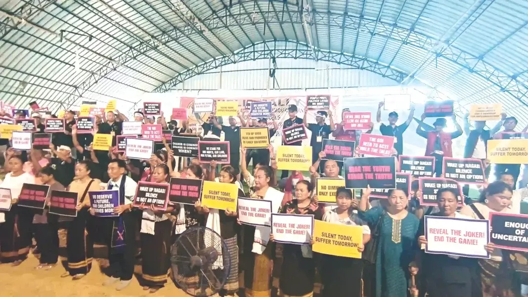 Nagaland: युवाओं की रैली में जल्द नागा राजनीतिक समाधान की मांग