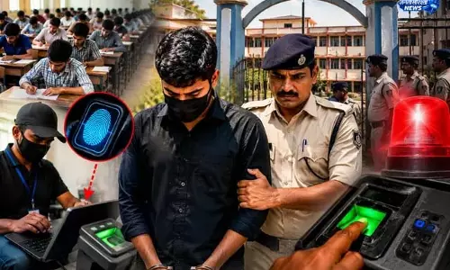मुजफ्फरपुर परीक्षा केंद्र पर फर्जीवाड़े का खुलासा