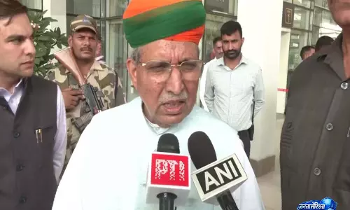Rahul Gandhi की कोटा रैली पर अर्जुन राम मेघवाल का हमला, छात्रों के बीच अशांति फैलाने का आरोप