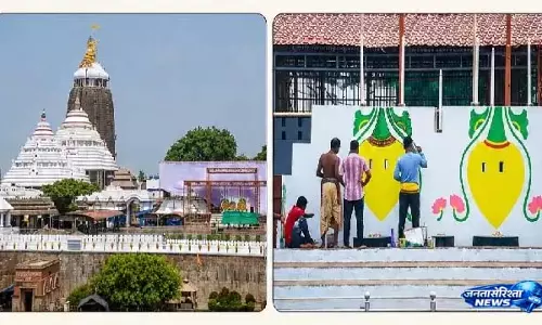 Puri में भगवान जगन्नाथ और उनके भाई-बहनों की पवित्र स्नान यात्रा की तैयारियां ज़ोरों पर