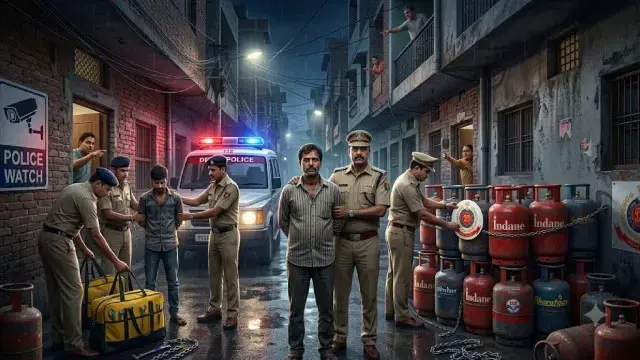 दिल्ली में गैस सिलिंडर चोरी करने वाला गिरोह गिरफ्तार, 10 LPG सिलिंडर बरामद दिल्ली में गैस सिलिंडर चोरी करने वाला गिरोह गिरफ्तार, 10 LPG सिलिंडर बरामद