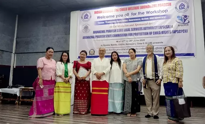 Itanagar में बाल अधिकारों पर कार्यशाला, बच्चों की सुरक्षा और अधिकारों पर चर्चा