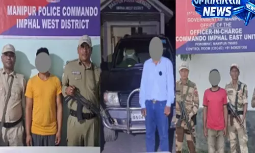 Manipur में बड़ी कार्रवाई, 36 घंटे के अभियान में तीन उग्रवादी गिरफ्तार