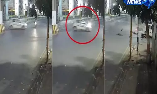 Ahmedabad hit-and-run: तेज रफ्तार कार ने बाइक को मारी टक्कर, एक की मौत