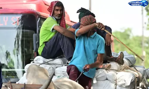 Delhi : भीषण गर्मी और हीटवेव का असर, जून की सबसे गर्म रात दर्ज