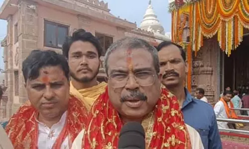 भगवान जगन्नाथ के स्नान पर्व पर पुरी पहुंचे केंद्रीय मंत्री धर्मेंद्र प्रधान, बोले- मुझे महाप्रभु के दर्शन का मिला अवसर