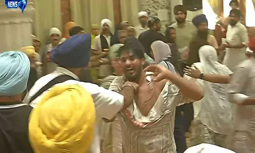 Chandigarh मोहाली गुरुद्वारे में हंगामा, एक घायल