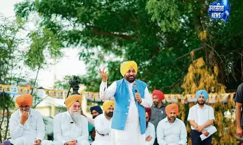 Faridkot मान का आरोप: अकाली दल-कांग्रेस ने धर्म के नाम पर गुमराह किया