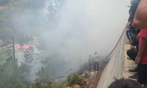 Arunachal: दिरांग के जंगलों में भड़की आग, SSB जवानों ने तुरंत बुझाई