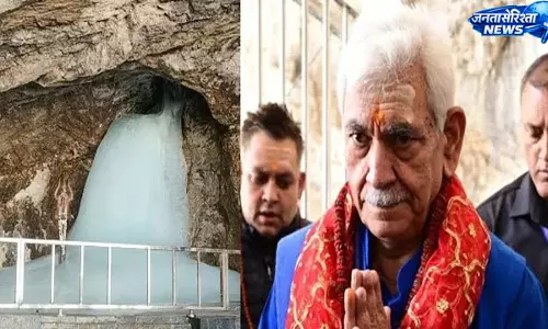 Jammu : उपराज्यपाल ने अमरनाथ यात्रा व्यवस्था की समीक्षा की