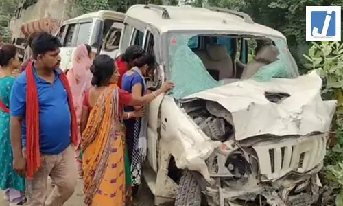 दोस्त के जन्मदिन की पार्टी...दो स्कार्पियो आमने-सामने टकराईं, तीन युवकों की मौत 10 घायल