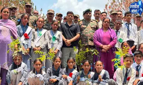 Himachal के मंडी में बड़े पैमाने पर वनीकरण अभियान शुरू Himachal के मंडी में बड़े पैमाने पर वनीकरण अभियान शुरू