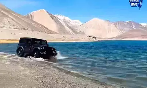 Ladakh में एसयूवी पर 2 लाख रुपये का जुर्माना