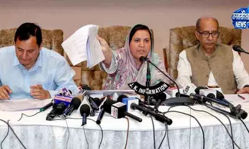Jammu and Kashmir सरकार का पीडीपी पर पलटवार