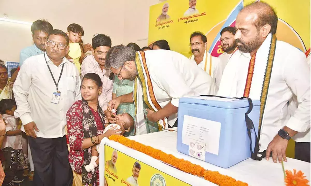 Andhra: भारत में पोलियो मुक्त स्थिति बनाए रखने के लिए माता-पिता का समर्थन मांगा गया