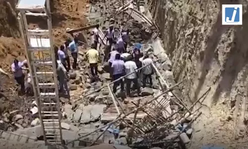 3 की मौत, निर्माणाधीन रिसॉर्ट की दीवार अचानक गिरी