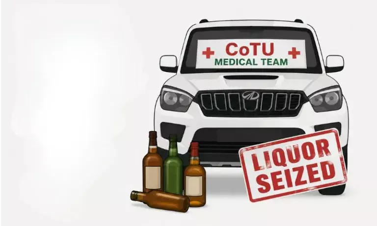 Manipur:  CoTU मेडिकल टीम का साइन लगी SUV से शराब जब्त, संगठन ने लिंक से किया इनकार