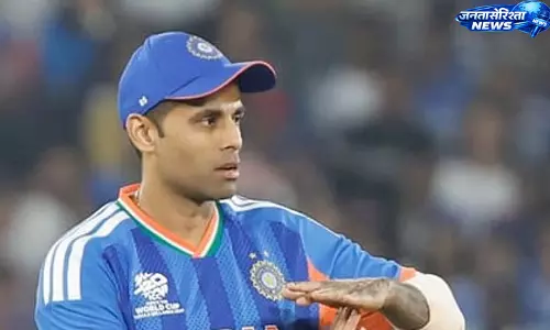 T20 वर्ल्ड कप 2024 जीत की दूसरी सालगिरह पर सूर्यकुमार यादव का भावुक संदेश T20 वर्ल्ड कप 2024 जीत की दूसरी सालगिरह पर सूर्यकुमार यादव का भावुक संदेश