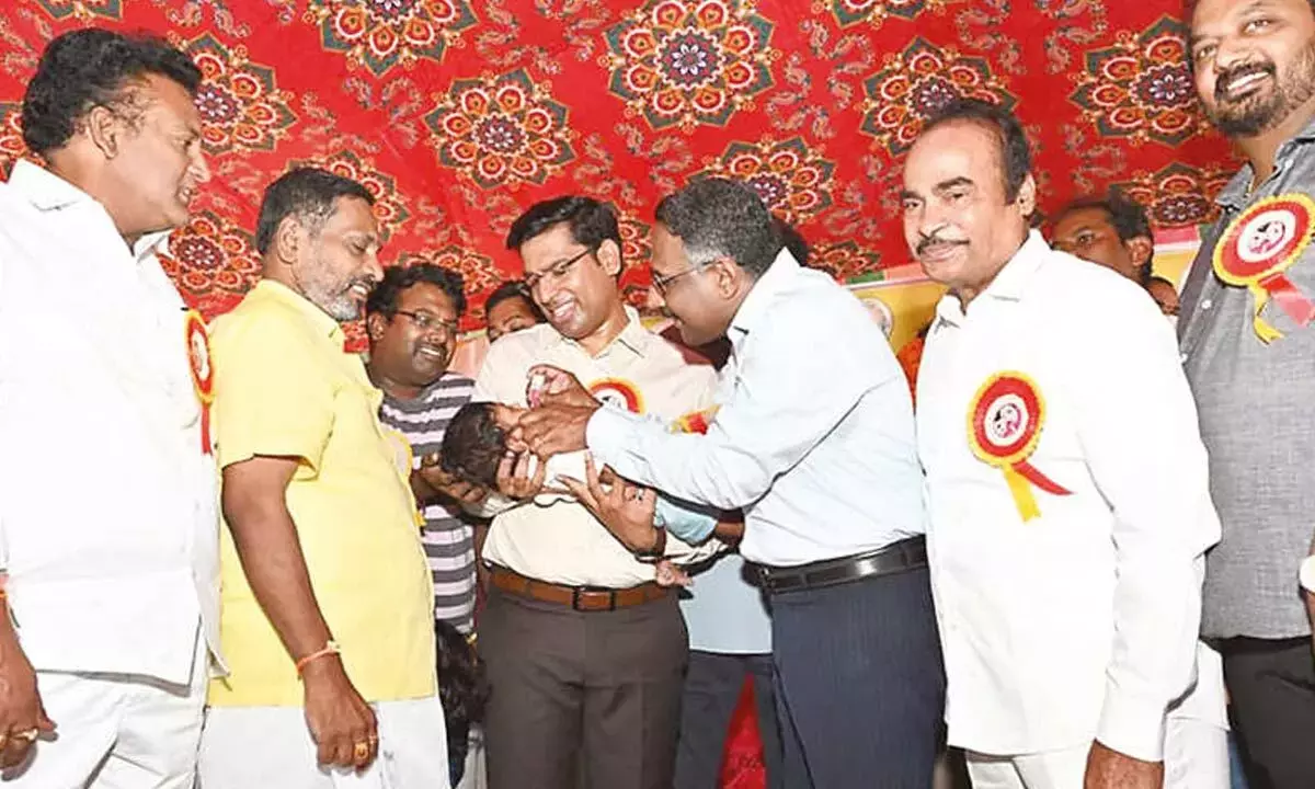 दो बूंद हर बच्चे को पोलियो से बचा सकती है: प्रमुख सचिव