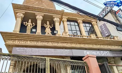 हैदराबाद ISKCON मंदिर राधा मदनमोहन की स्वर्ण जयंती की तैयारी हैदराबाद ISKCON मंदिर राधा मदनमोहन की स्वर्ण जयंती की तैयारी