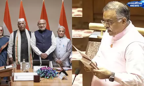 Kharge और तरुण चुघ सहित 8 नए राज्यसभा सदस्यों ने ली शपथ