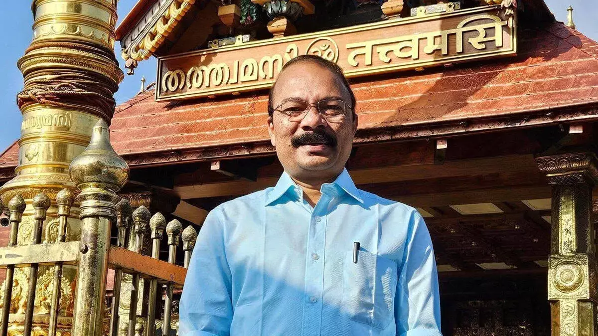सबरीमाला सोना चोरी मामला: पूर्व देवस्वोम अध्यक्ष पी एस प्रशांत पर केस दर्ज