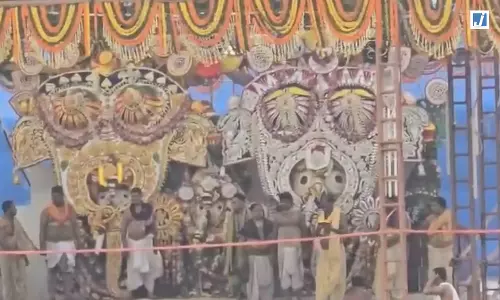 देबा स्नान पूर्णिमा पर भगवान जगन्नाथ का गजानन वेश, हाथी स्वरूप के दर्शन को उमड़े श्रद्धालु