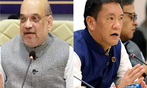 अमित शाह ने अरुणाचल CM पेमा खांडू से फोन पर बात की, बाढ़ संकट में केंद्र की मदद का आश्वासन