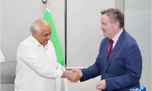 Gujarat CM भूपेन्द्र पटेल ने आयरिश कंपनियों को राज्य में निवेश के लिए किया आमंत्रित