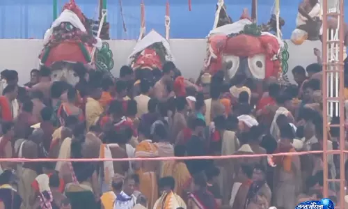 Puri में स्नान पूर्णिमा पर उमड़ा आस्था का सैलाब, 4 लाख से अधिक श्रद्धालु पहुंचे