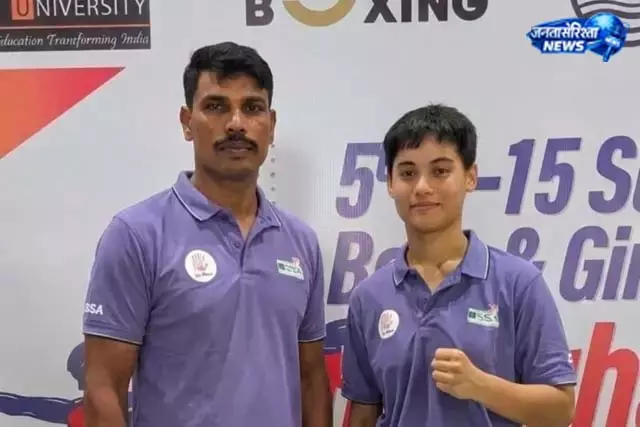 मुजफ्फरपुर की मुक्केबाज प्रगति राज ने नेशनल चैंपियनशिप में फिर जीता सोना मुजफ्फरपुर की मुक्केबाज प्रगति राज ने नेशनल चैंपियनशिप में फिर जीता सोना