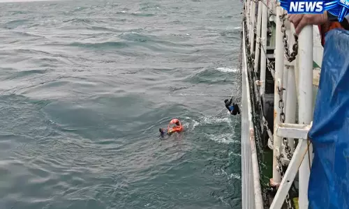 कर्नाटक तट के पास बड़ा रेस्क्यू ऑपरेशन, तटरक्षक बल ने बचाई मछुआरों की जान