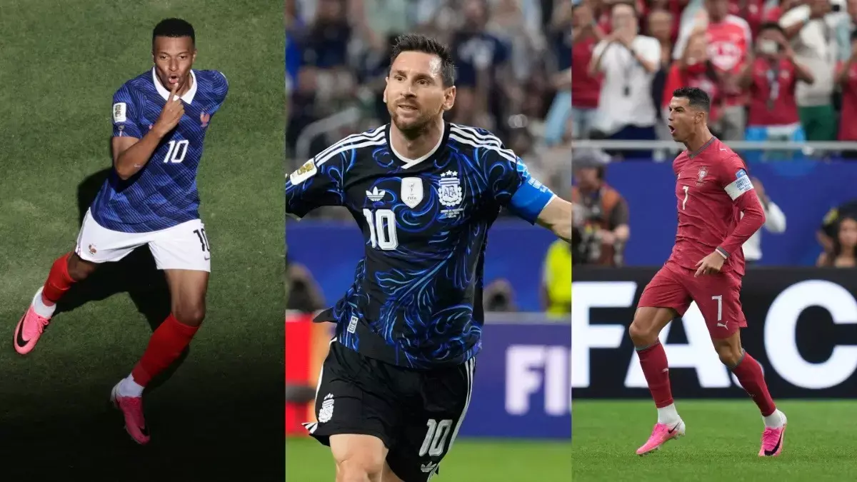 FIFA पावर रैंकिंग में बड़ा उलटफेर, मेस्सी-रोनाल्डो-एम्बाप्पे टॉप से बाहर