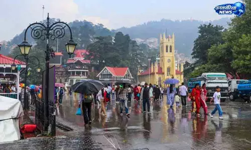 Himachal में बारिश जारी, येलो अलर्ट जारी