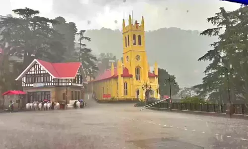 Shimla: मौसम विभाग ने लोगों को सावधानी बरतने की सलाह दी