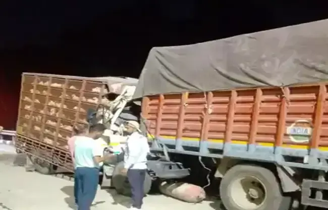 Sonipat: कैंटर दुर्घटना में दो लोगों ने गंवाई जान, आमने-सामने की टक्कर में दो लोगों की मौत