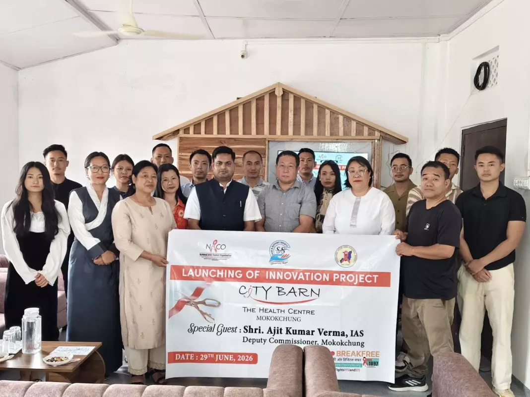 Nagaland: मोकोकचुंग में सिटी बार्न यूथ हेल्थ सेंटर लॉन्च किया गया