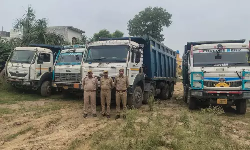 Illega खनन के खिलाफ अभियान तेज, चिलकाना में 5 वाहन जब्त